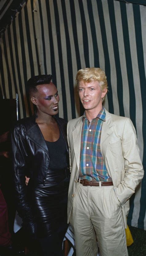 david bowie grace jones relationship.